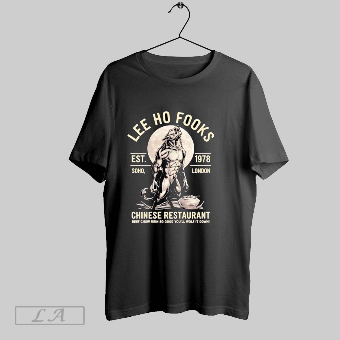Original Lee Ho Fooks Wolf Soho London - Adult & Kids T-Shirts, Sweatshirts & Hoodies apparel design preview 1