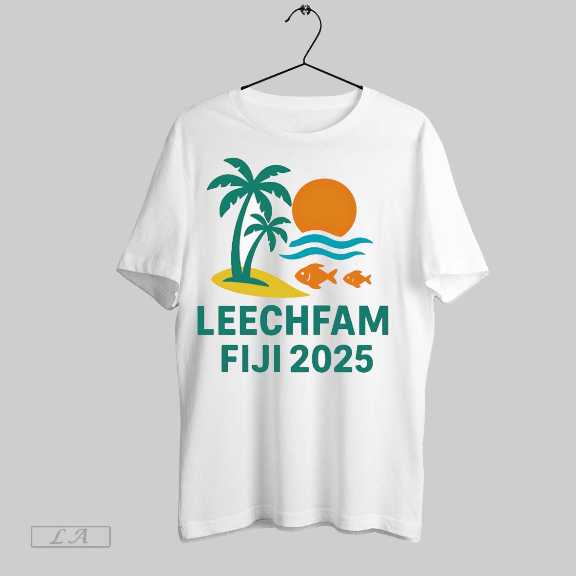Original Leechfam Fiji 2025 - Adult & Kids T-Shirts, Sweatshirts & Hoodies apparel design preview 1
