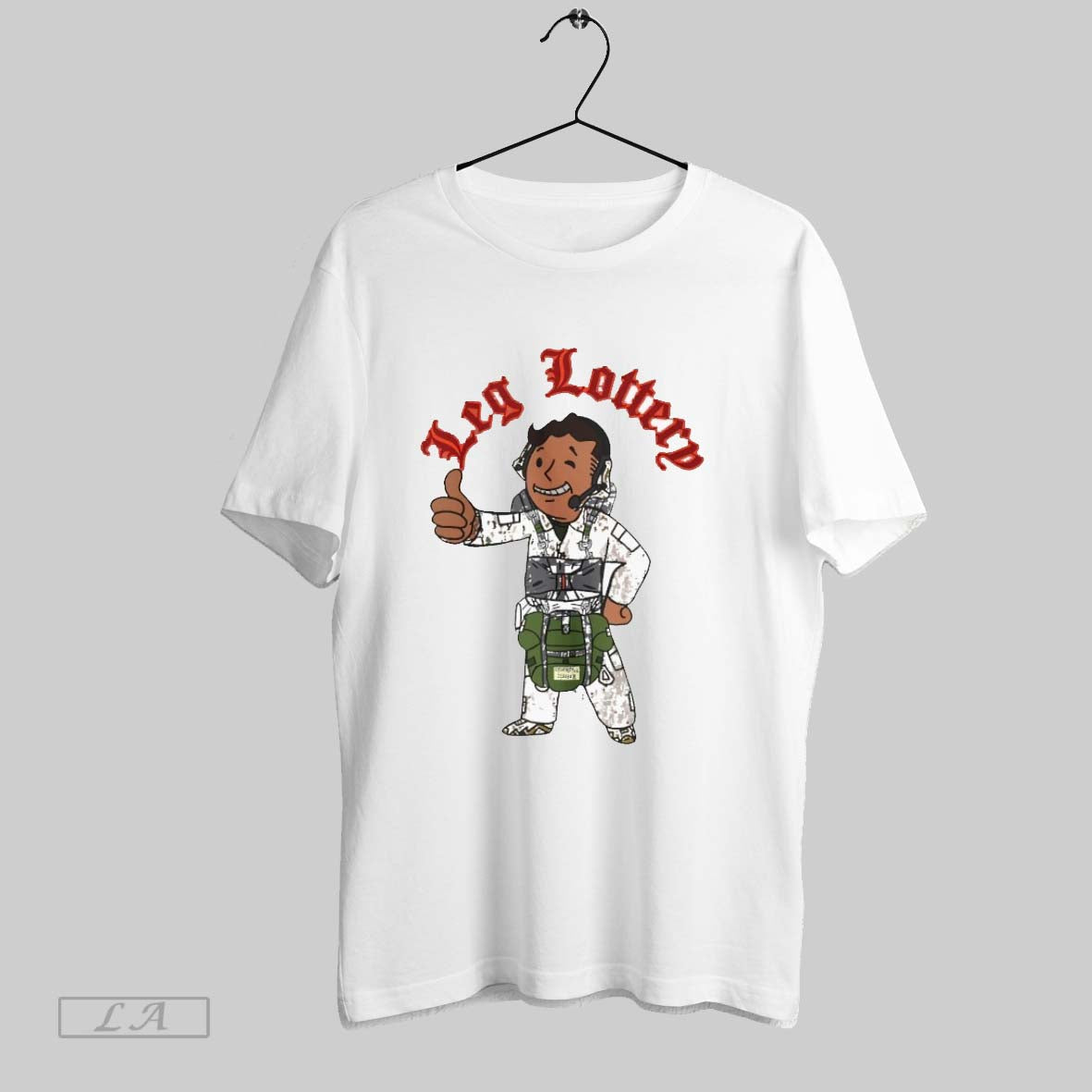 Original Leg Lottery Thumb - Adult & Kids T-Shirts, Sweatshirts & Hoodies apparel design preview 1