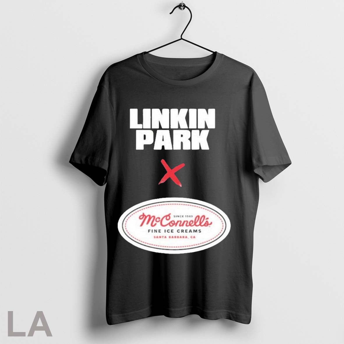 Original Linkin Park X Mcconnells Logo Fine Ice - Adult & Kids T-Shirts, Sweatshirts & Hoodies apparel design preview 1