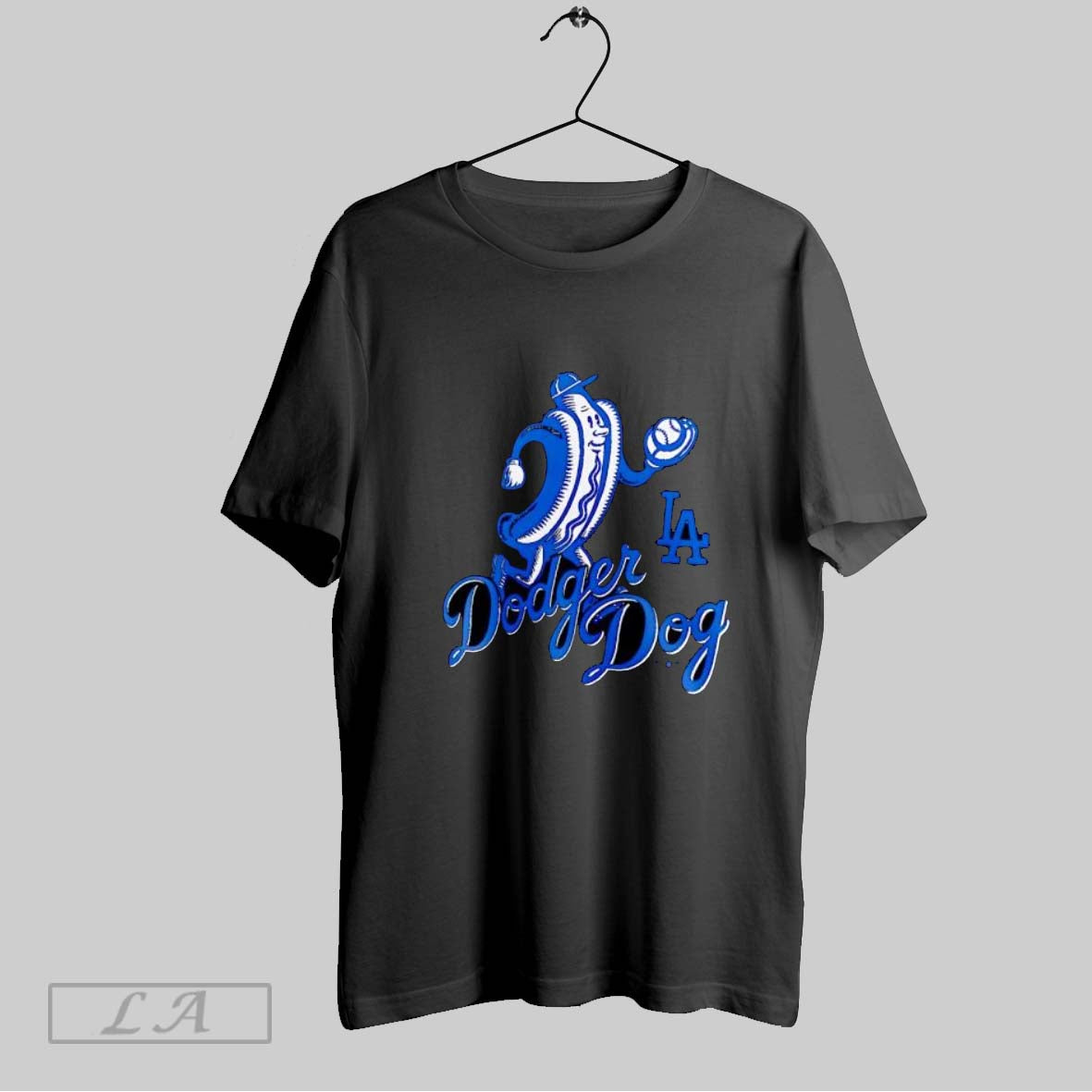 Original Los Angeles Dodgers Hot Dog - Adult & Kids T-Shirts, Sweatshirts & Hoodies apparel design preview 1