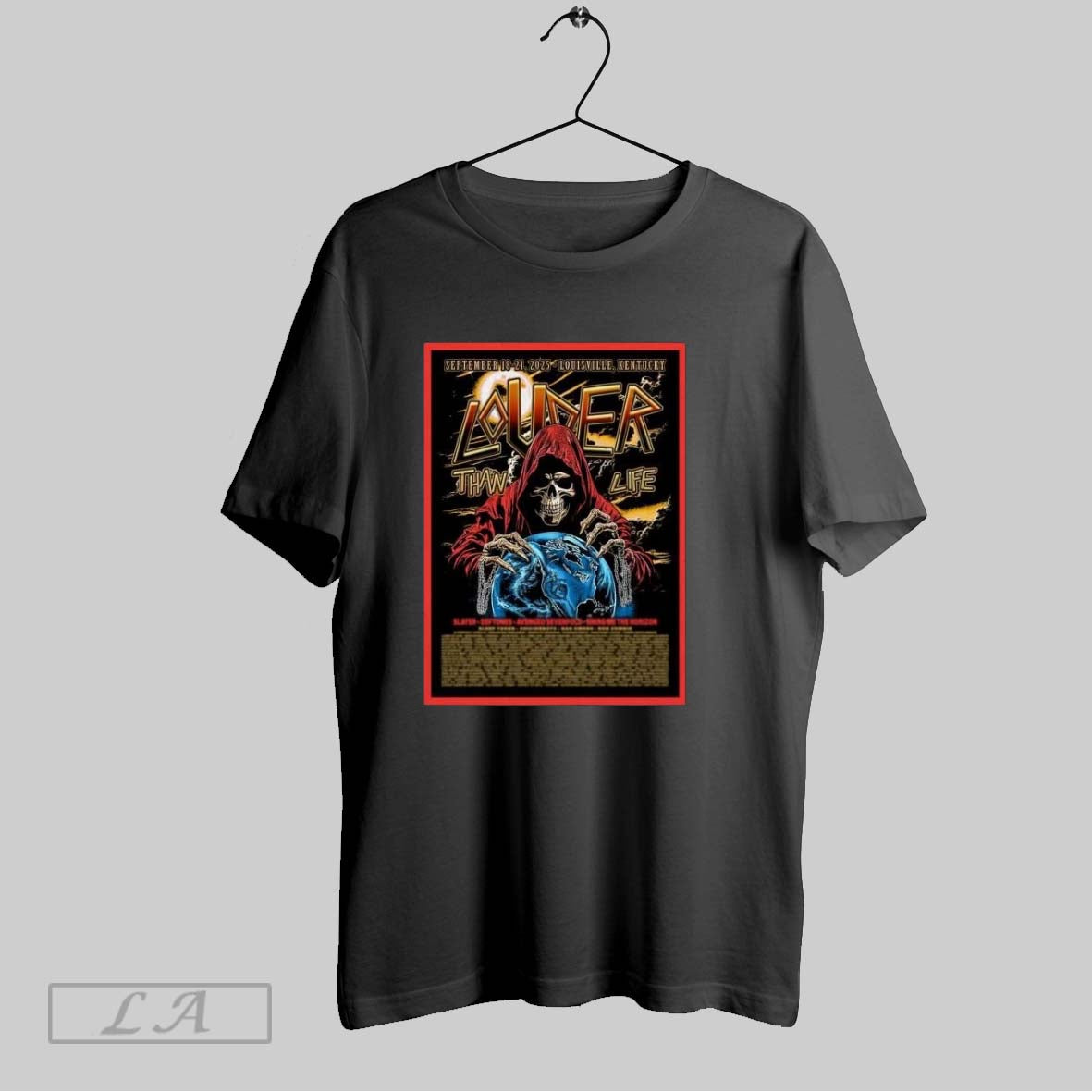 Original Louder Than Life Louisville Kentucky - Adult & Kids T-Shirts, Sweatshirts & Hoodies apparel design preview 1