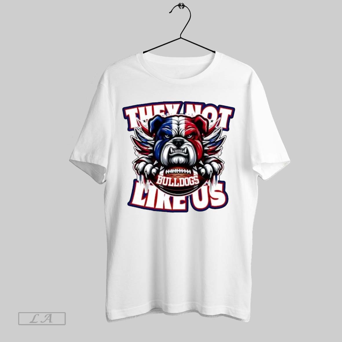 Original Louisiana Bulldogs Football They Not Like Us - Adult & Kids T-Shirts, Sweatshirts & Hoodies apparel design preview 1