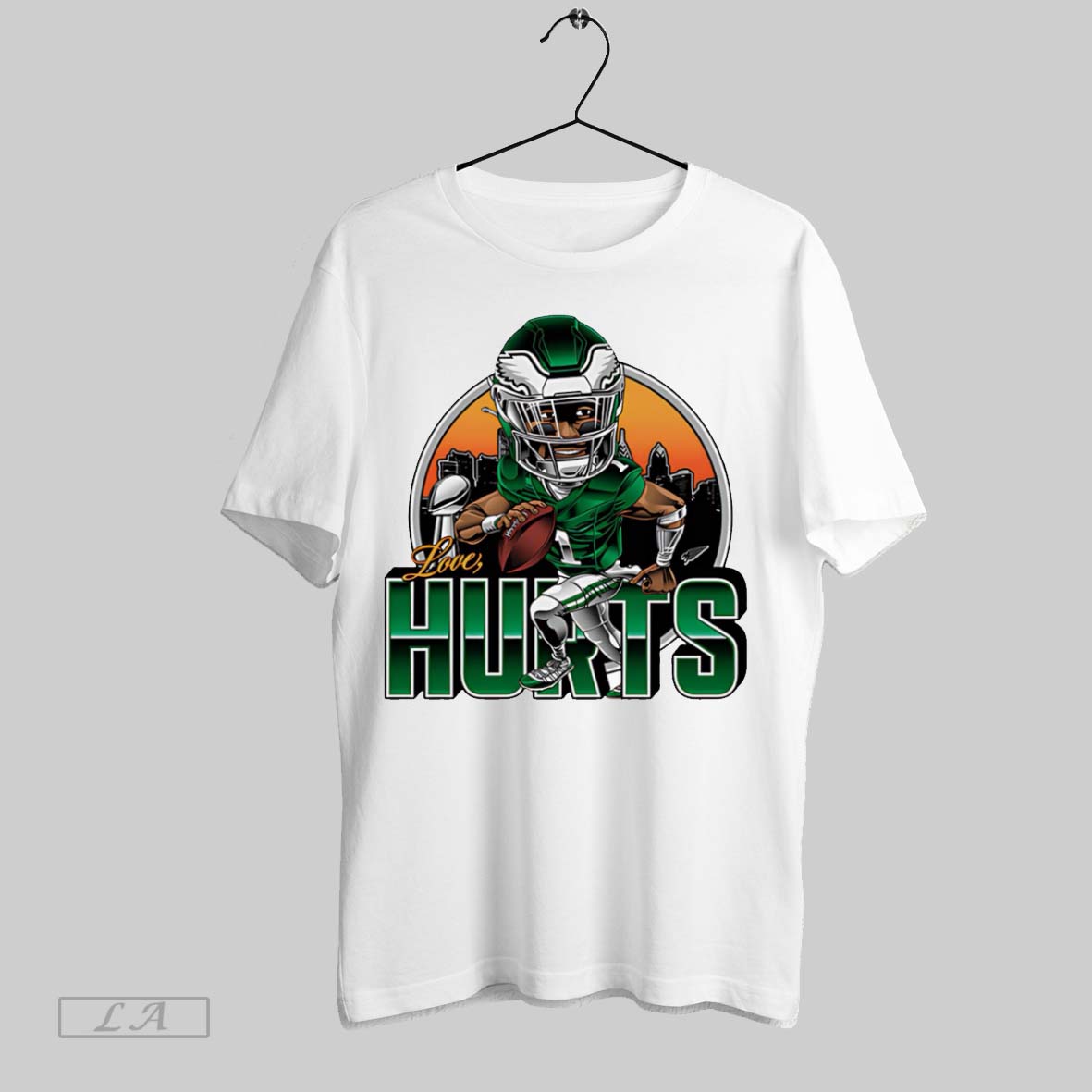 Original Love Hurts Caricature Cartoon - Adult & Kids T-Shirts, Sweatshirts & Hoodies apparel design preview 1