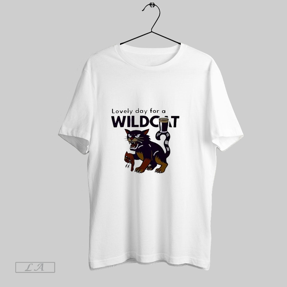 Original Lovely Day For A Wildcat - Adult & Kids T-Shirts, Sweatshirts & Hoodies apparel design preview 1