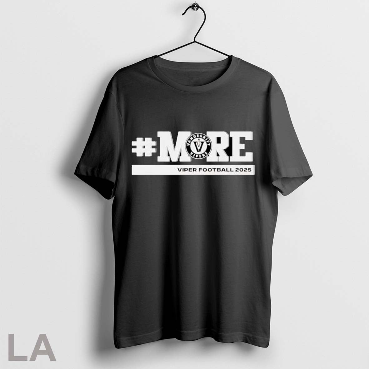 Original More Vandegrift Vipers Football 2025 Graphic - Adult & Kids T-Shirts, Sweatshirts & Hoodies apparel design preview 1