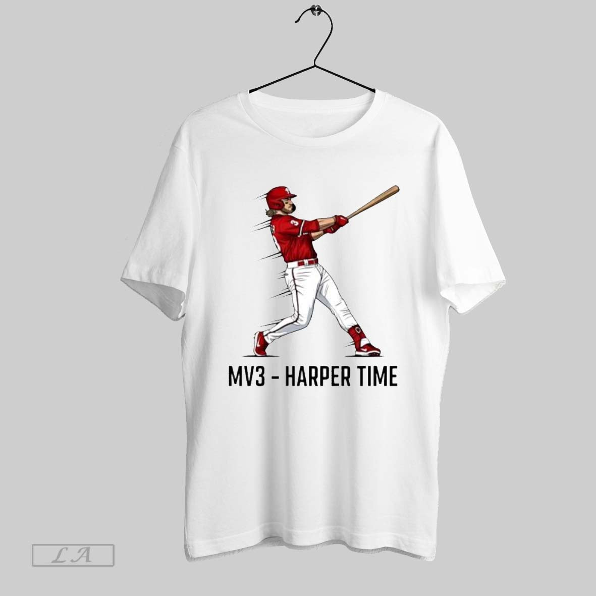 Original Mv3 Harper Time Baseball Fan Bryce Action - Adult & Kids T-Shirts, Sweatshirts & Hoodies apparel design preview 1