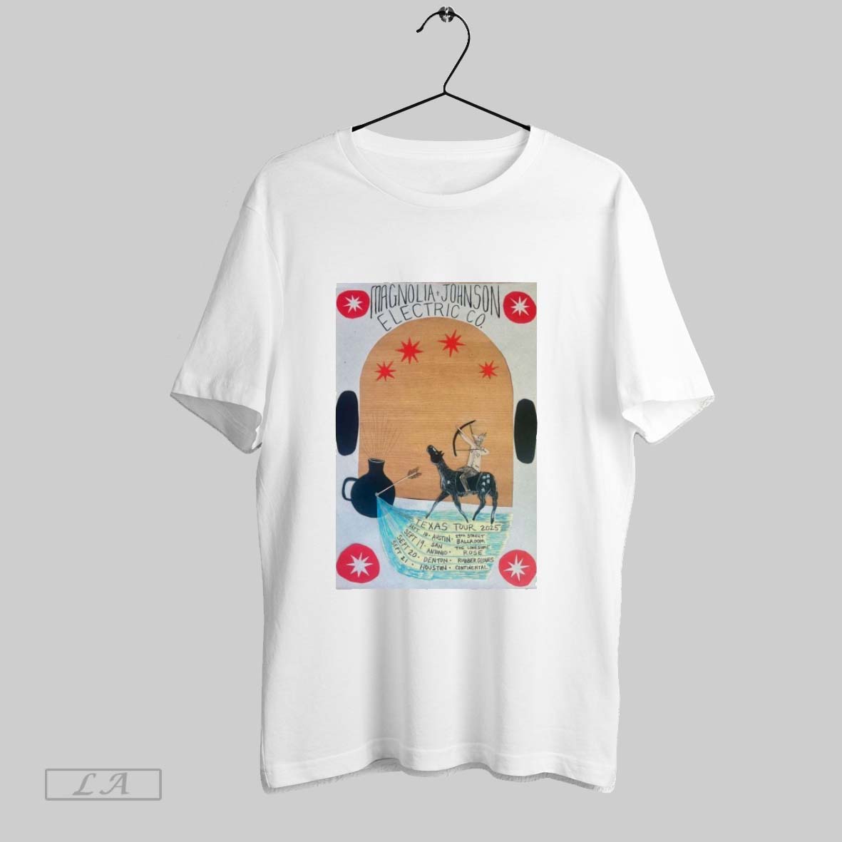 Original Magnolia Johnson Texas Tour 2025 - Adult & Kids T-Shirts, Sweatshirts & Hoodies apparel design preview 1