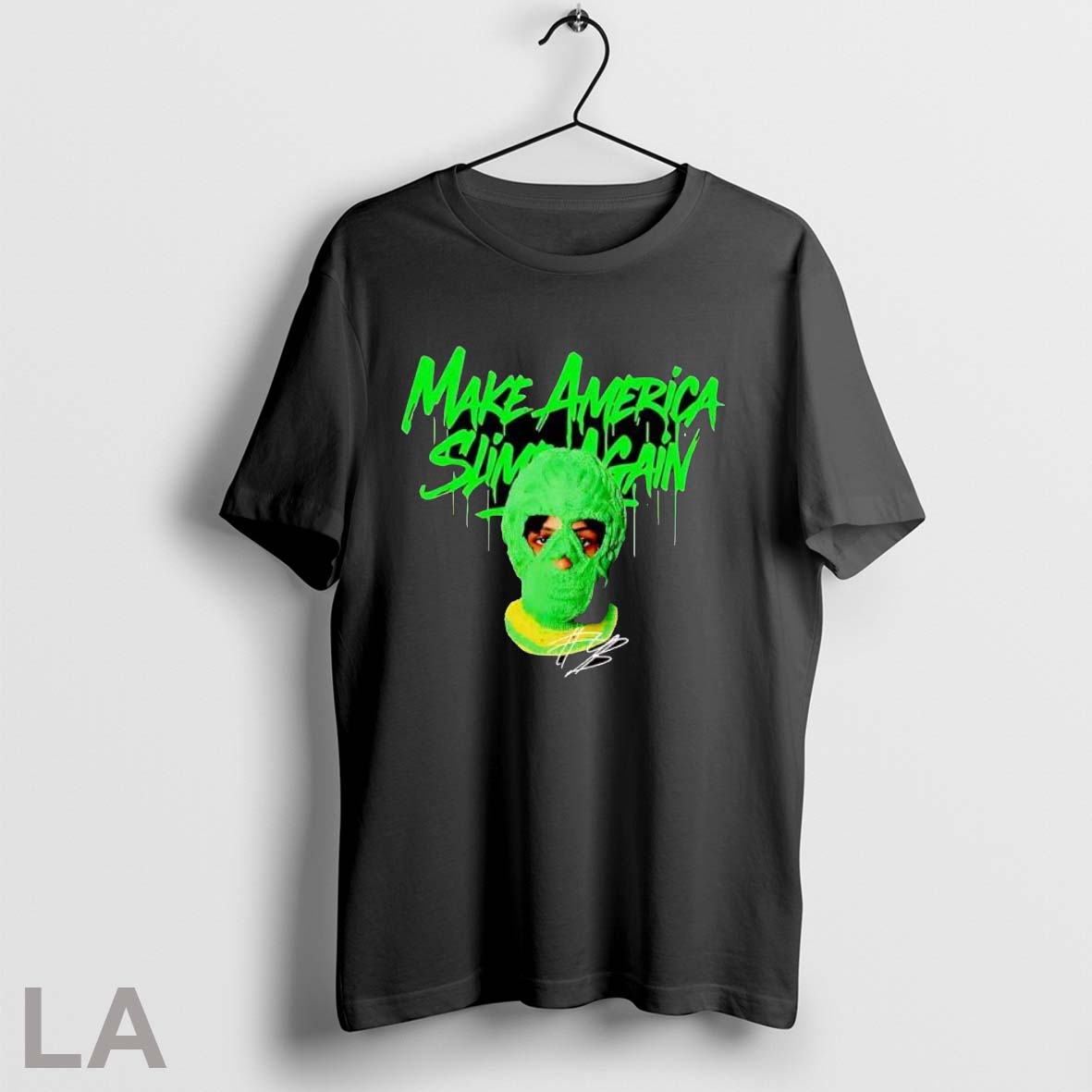 Original Make America Slime Again Rapper Mask - Adult & Kids T-Shirts, Sweatshirts & Hoodies apparel design preview 1