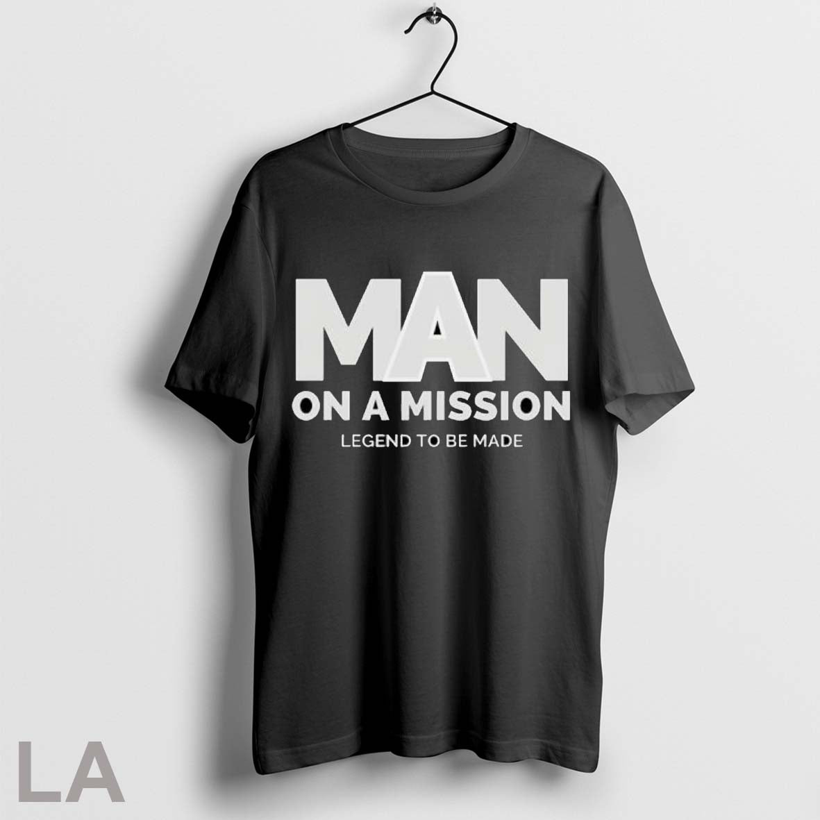 Original Man On A Mission Legend To Be Made - Adult & Kids T-Shirts, Sweatshirts & Hoodies apparel design preview 1