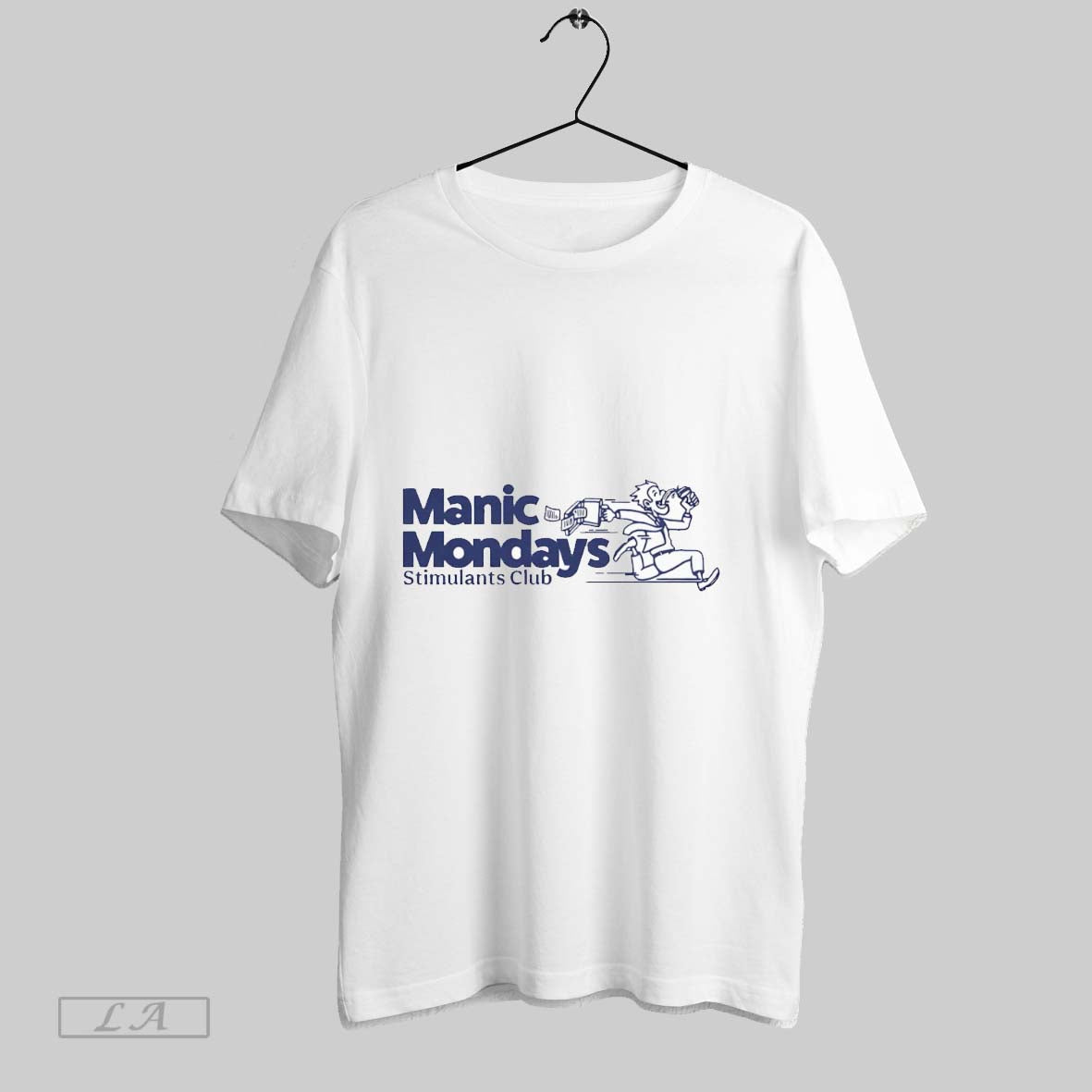 Original Manic Monday Stimulants Club - Adult & Kids T-Shirts, Sweatshirts & Hoodies apparel design preview 1