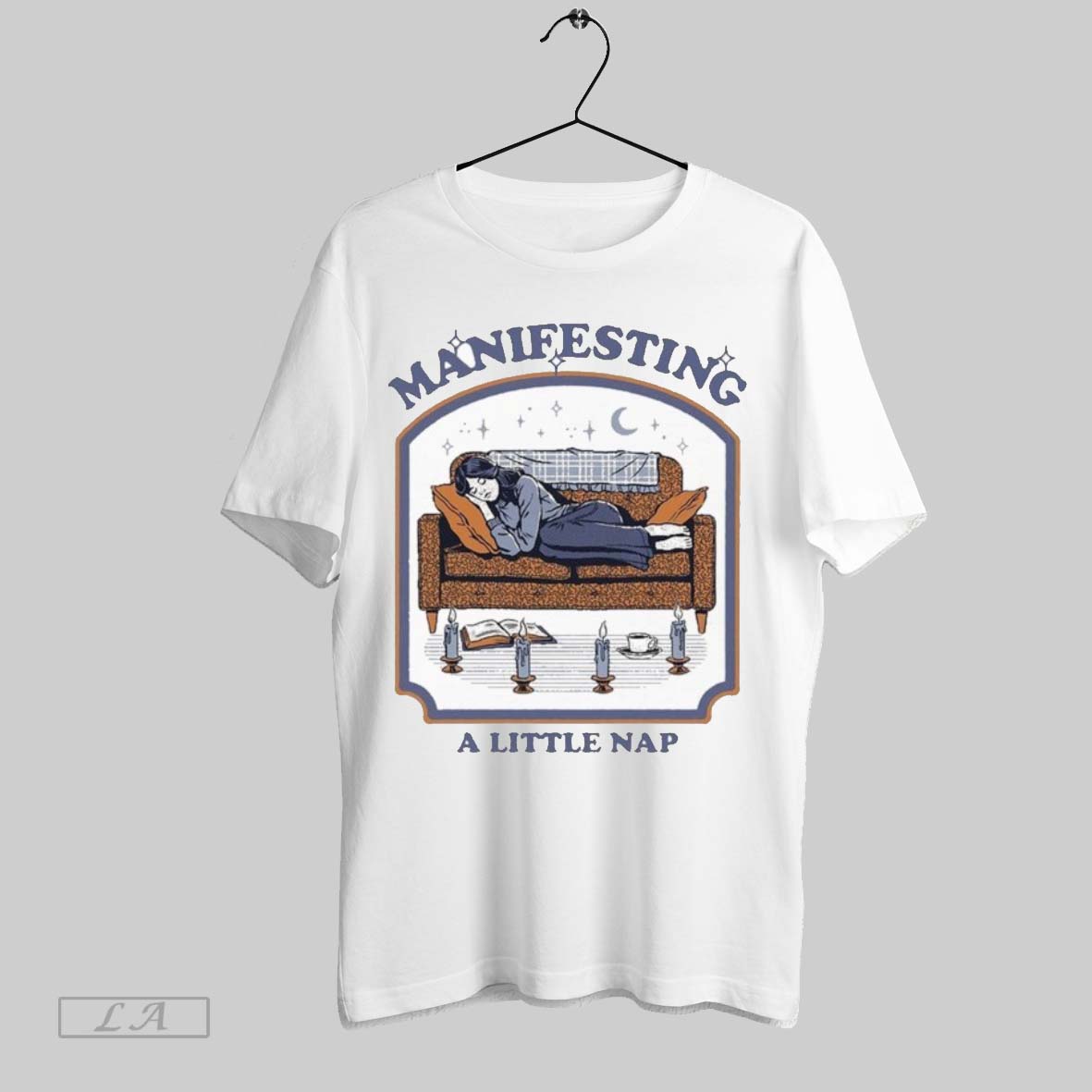 Original Manifesting A Little Nap - Adult & Kids T-Shirts, Sweatshirts & Hoodies apparel design preview 1
