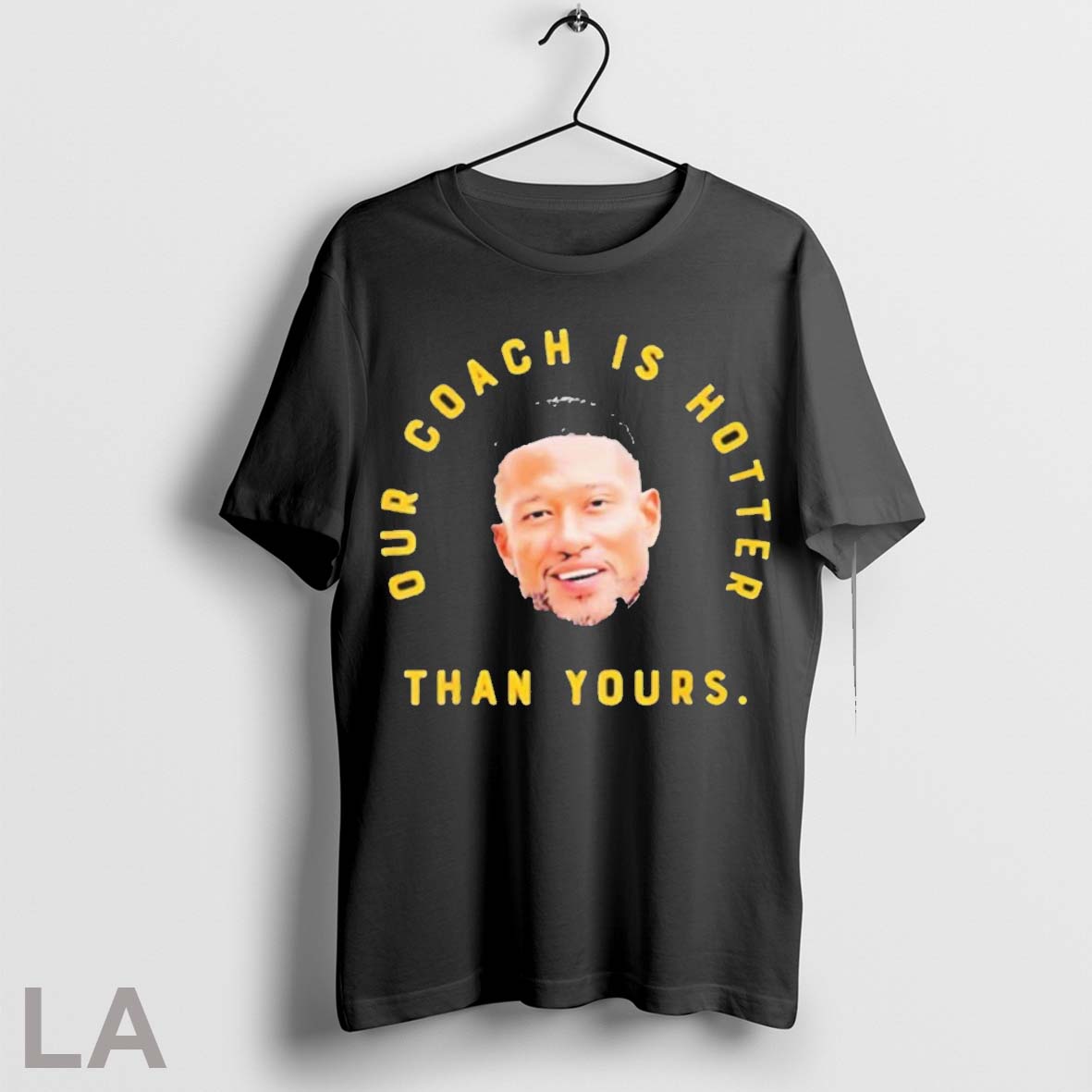 Original Marcus Freeman Our Coach Is Hotter Than - Adult & Kids T-Shirts, Sweatshirts & Hoodies apparel design preview 1