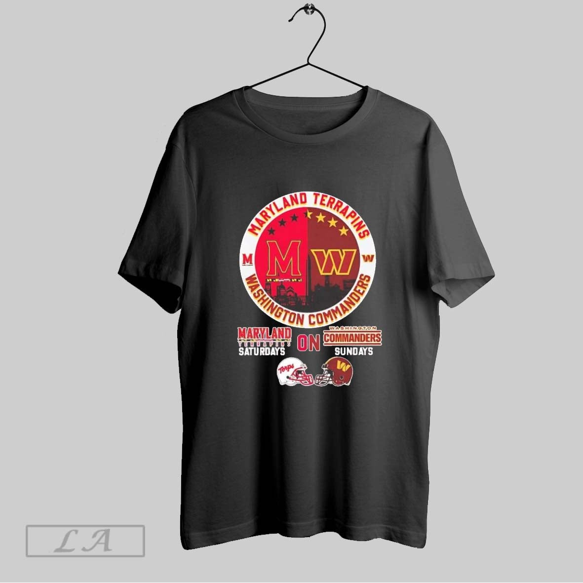 Original Maryland Terrapins On Saturdays Washington - Adult & Kids T-Shirts, Sweatshirts & Hoodies apparel design preview 1