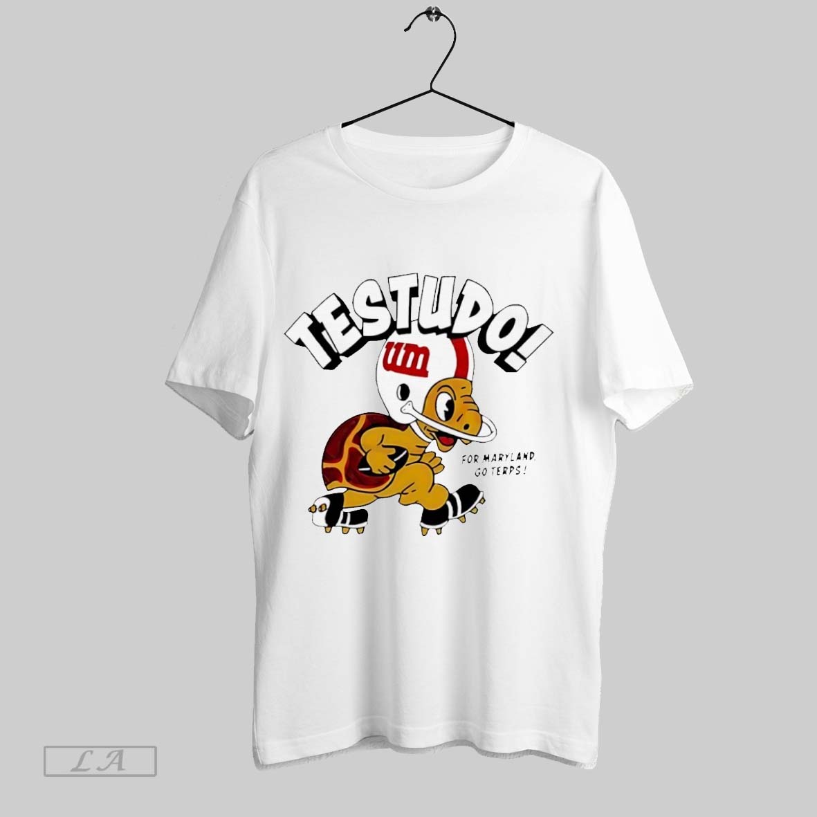 Original Maryland Testudo For Go Terps - Adult & Kids T-Shirts, Sweatshirts & Hoodies apparel design preview 1