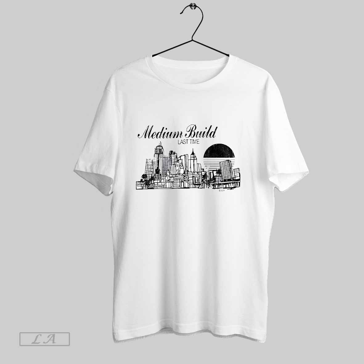Original Medium Build Last Time Cityscape - Adult & Kids T-Shirts, Sweatshirts & Hoodies apparel design preview 1