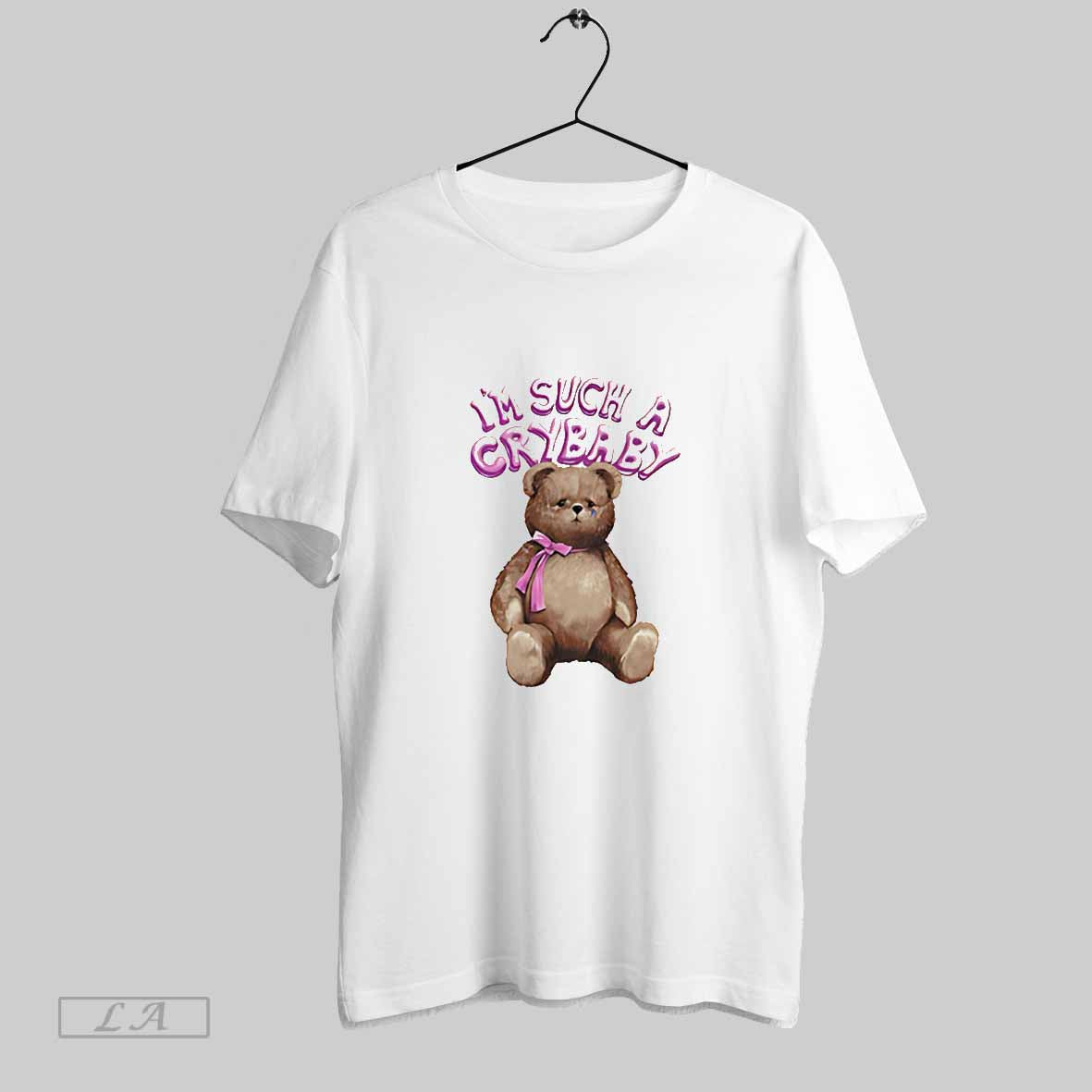 Original Melanie Martinez Im Such A Crybaby Bear - Adult & Kids T-Shirts, Sweatshirts & Hoodies apparel design preview 1