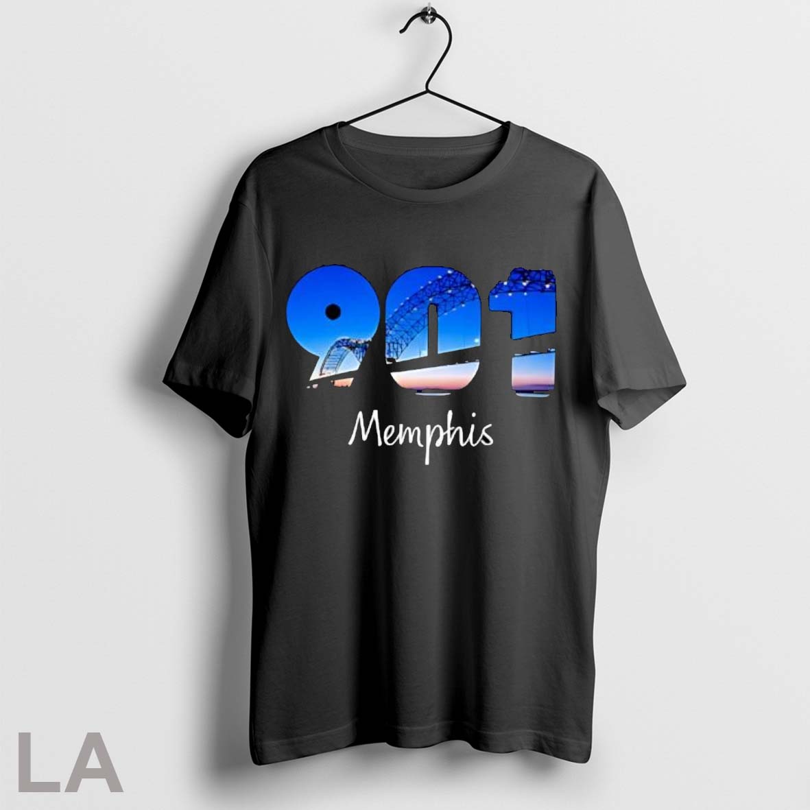 Original Memphis 901 Bridge City Skyline Inside - Adult & Kids T-Shirts, Sweatshirts & Hoodies apparel design preview 1