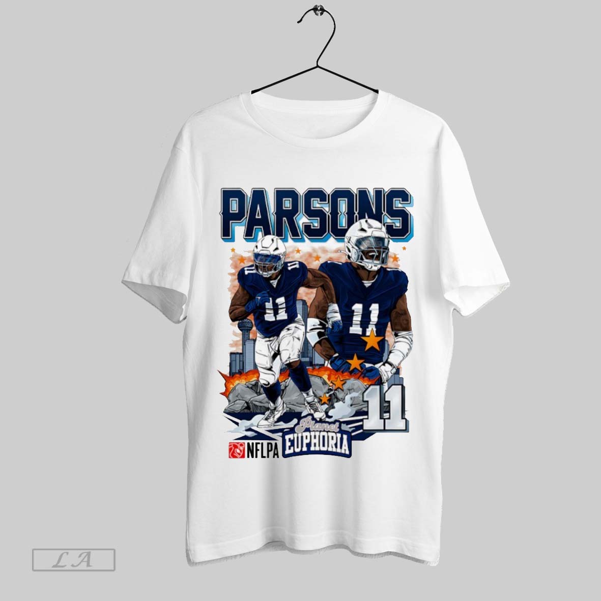 Original Micah Parsons 11 Dallas Cowboys Football - Adult & Kids T-Shirts, Sweatshirts & Hoodies apparel design preview 1