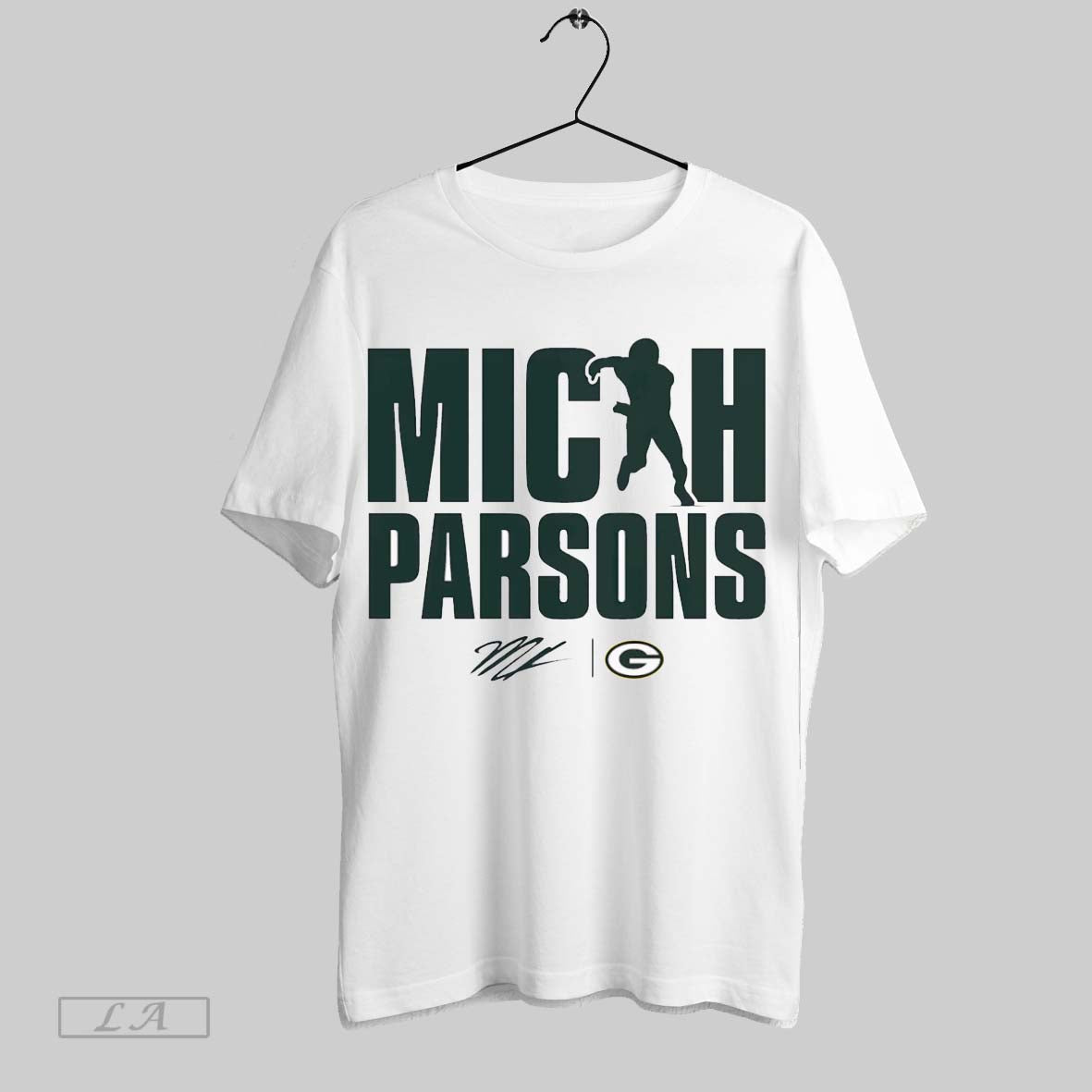 Original Micah Parsons Green Bay Packers Figure - Adult & Kids T-Shirts, Sweatshirts & Hoodies apparel design preview 1