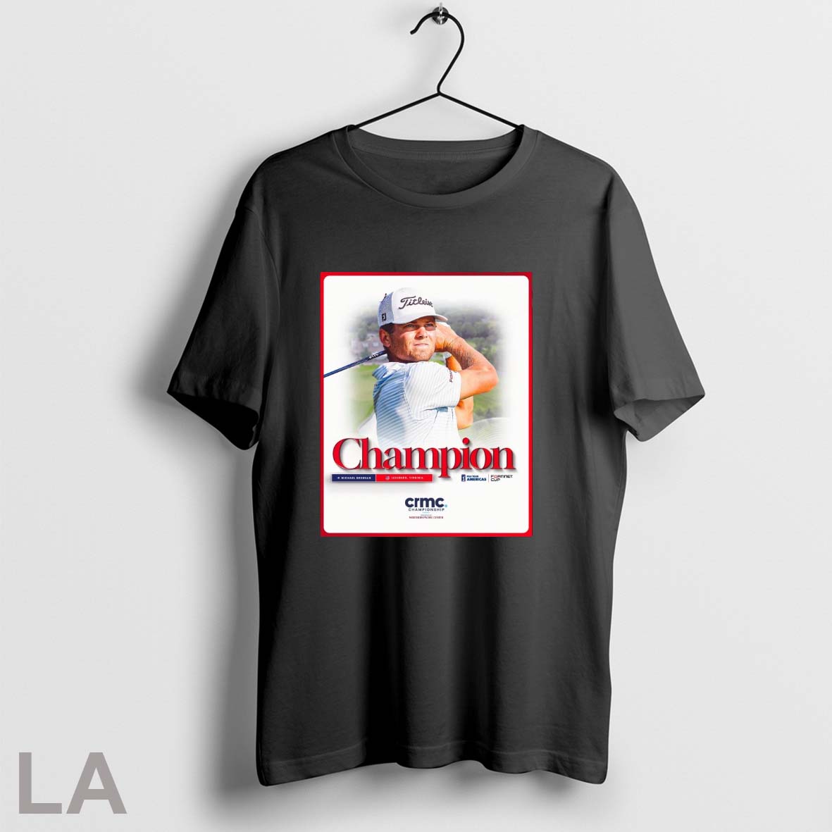 Original Michael Brennan Win Crmc Championship Pga - Adult & Kids T-Shirts, Sweatshirts & Hoodies apparel design preview 1