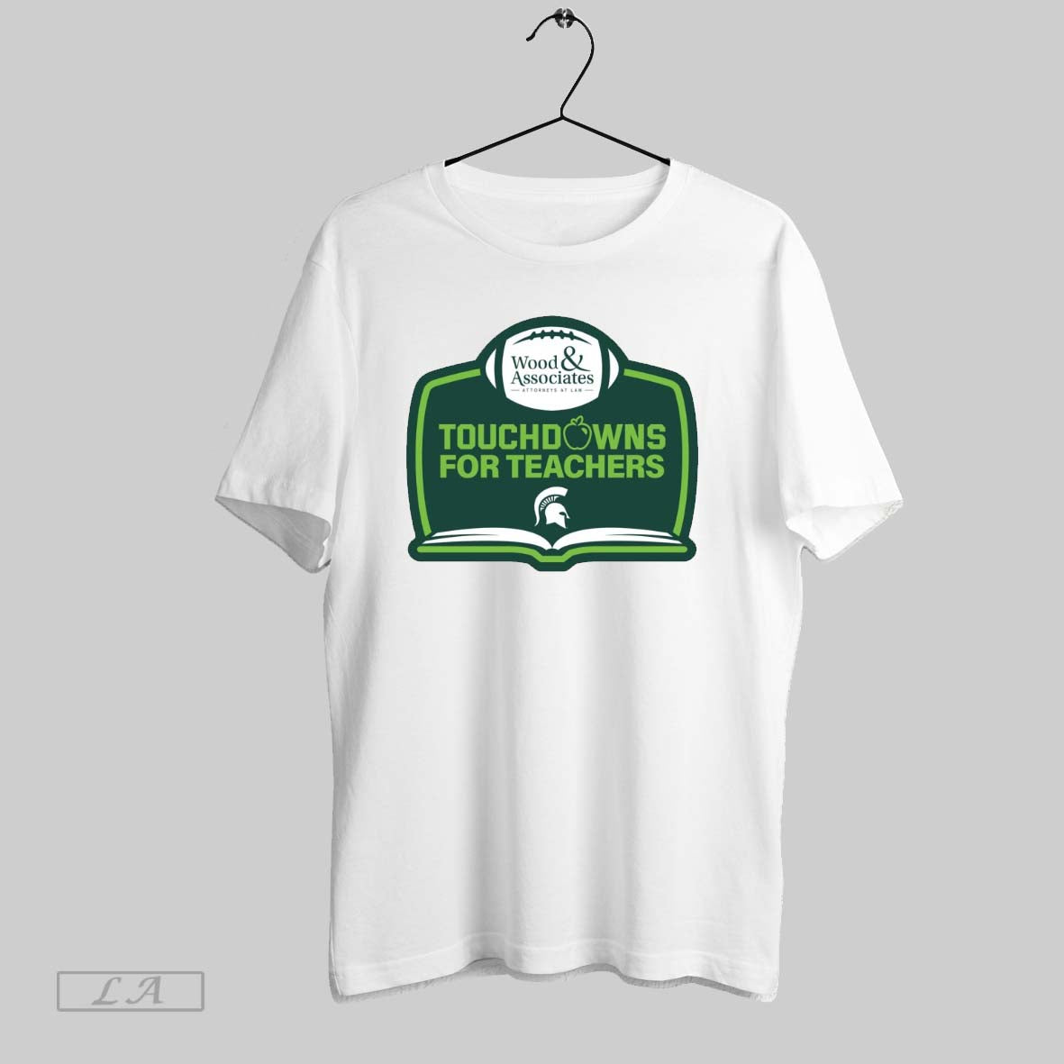 Original Michigan State Spartans Football Touchdowns - Adult & Kids T-Shirts, Sweatshirts & Hoodies apparel design preview 1