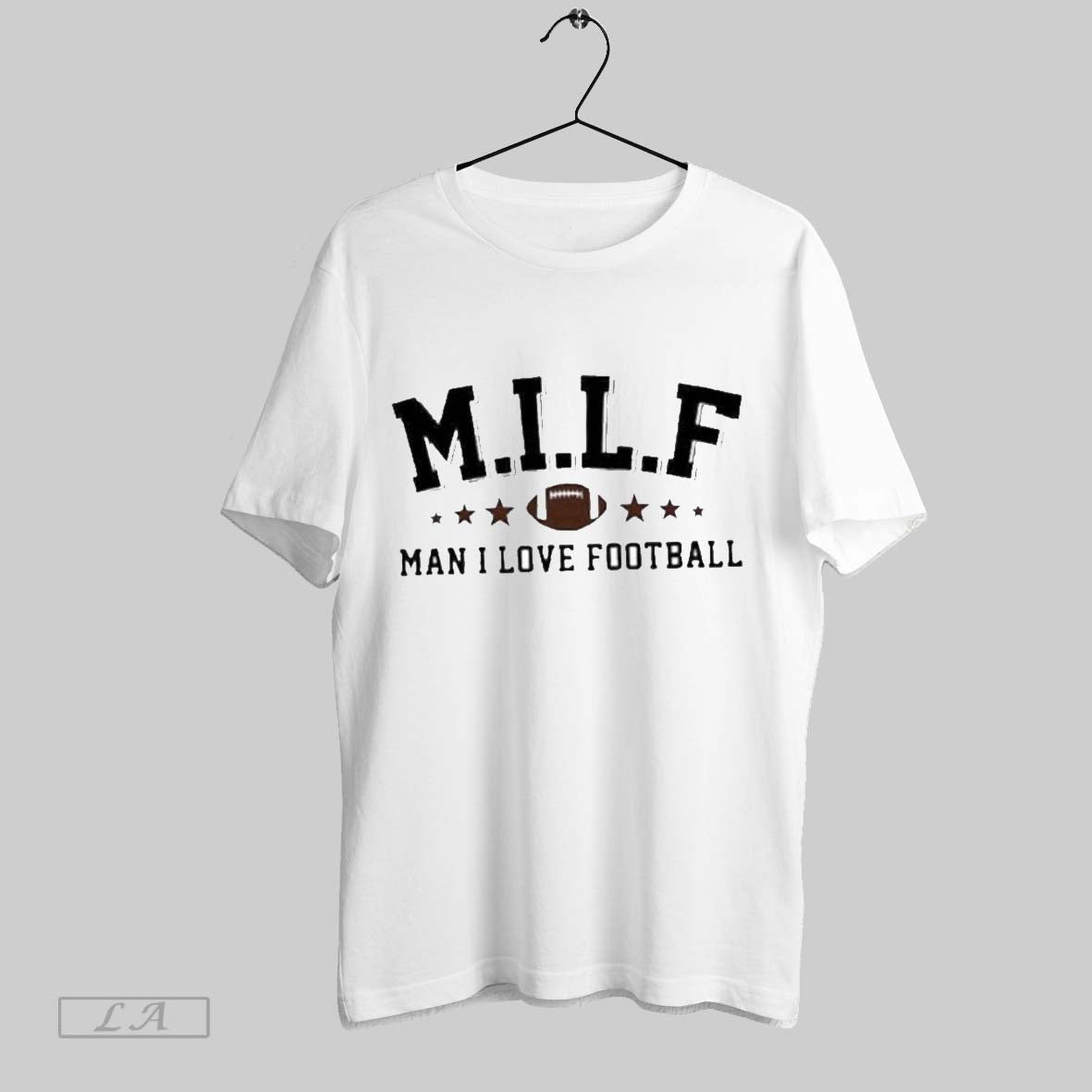 Original Milf Man I Love Football - Adult & Kids T-Shirts, Sweatshirts & Hoodies apparel design preview 1