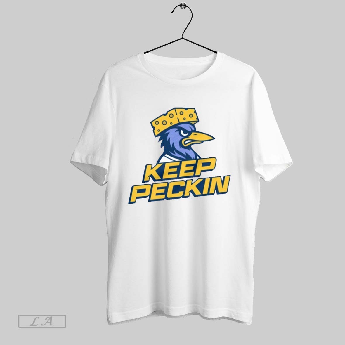 Original Milwaukee Brewers Cheese Keep Peckin - Adult & Kids T-Shirts, Sweatshirts & Hoodies apparel design preview 1