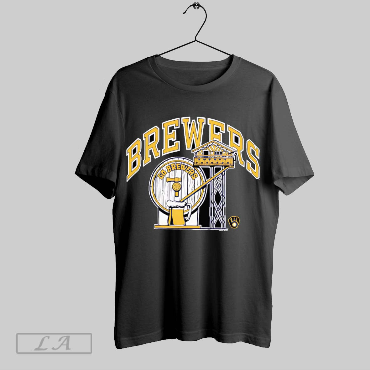 Original Milwaukee Brewers Hyper Local Refresh Poster - Adult & Kids T-Shirts, Sweatshirts & Hoodies apparel design preview 1