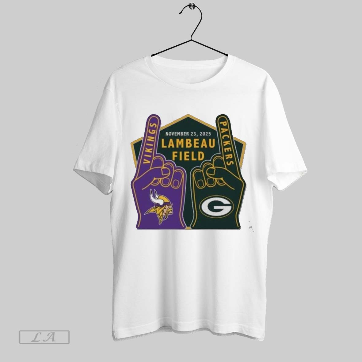 Original Minnesota Vikings Vs Green Bay Packers - Adult & Kids T-Shirts, Sweatshirts & Hoodies apparel design preview 1