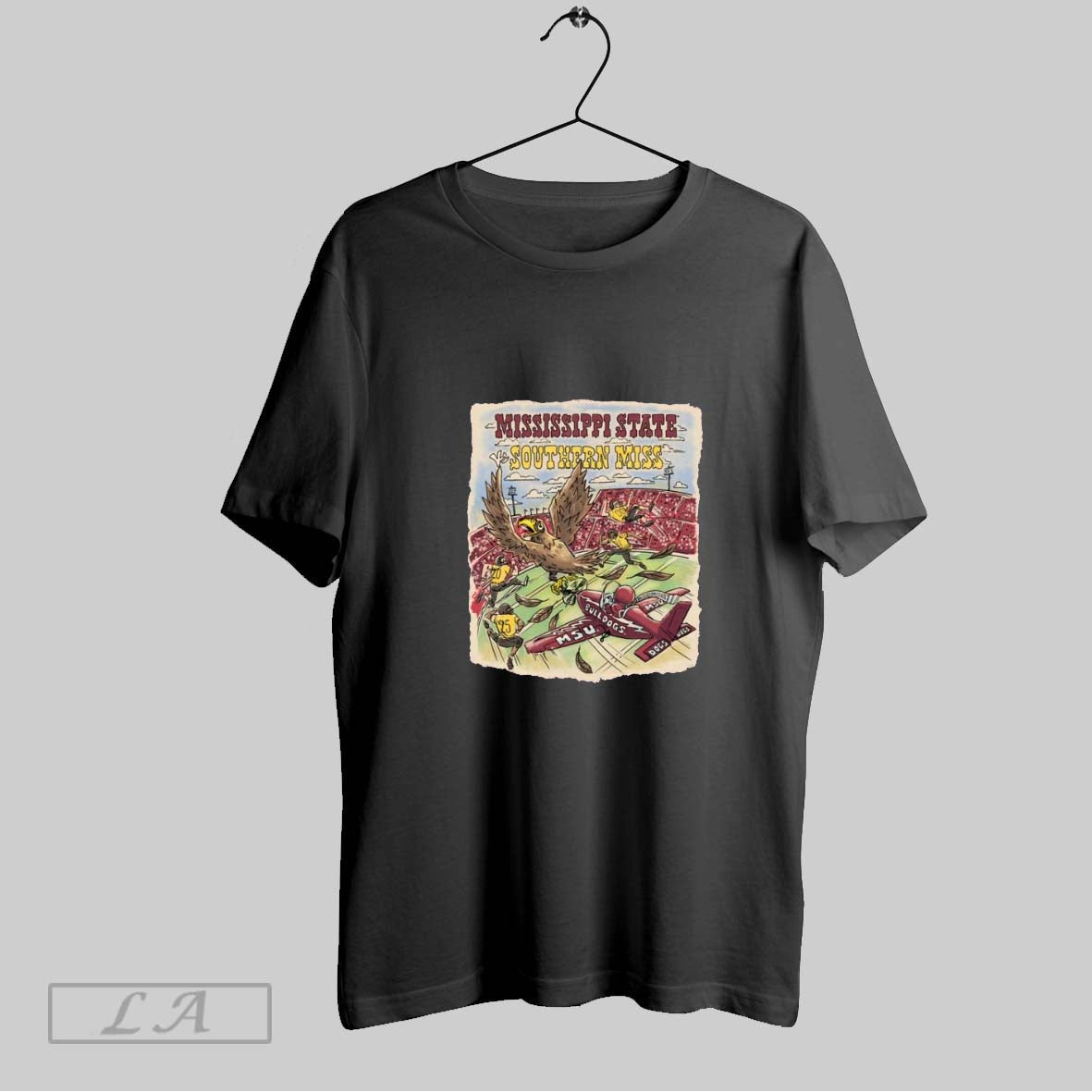 Original Mississippi State Vs Southern Miss Game Day - Adult & Kids T-Shirts, Sweatshirts & Hoodies apparel design preview 1