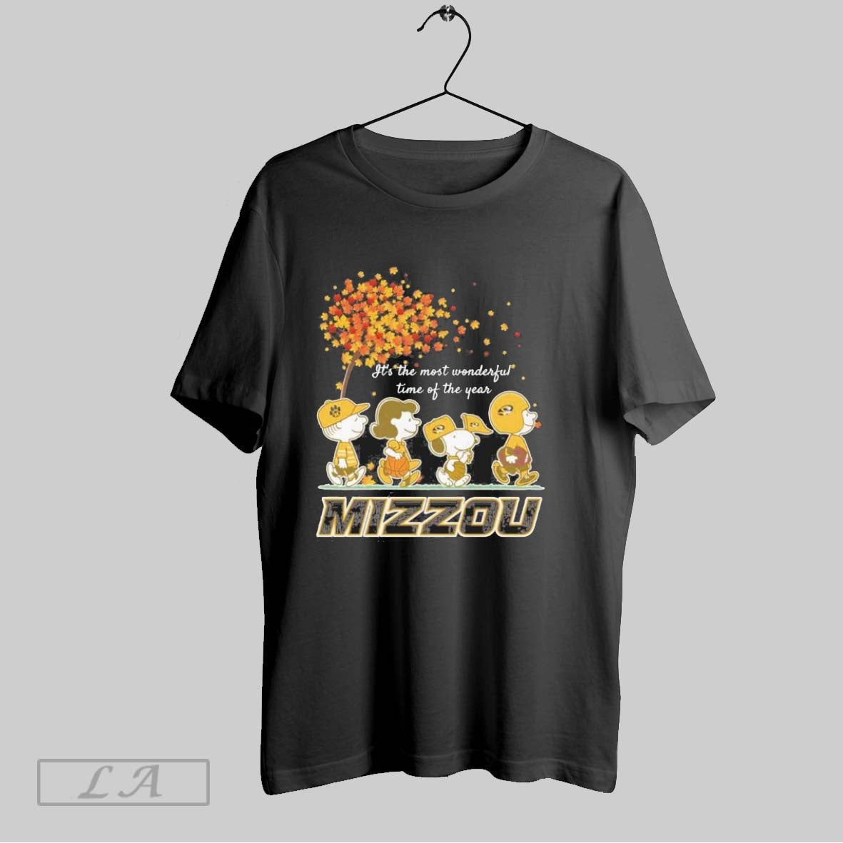 Original Mizzou Tigers And Peanuts Character Its The - Adult & Kids T-Shirts, Sweatshirts & Hoodies apparel design preview 1