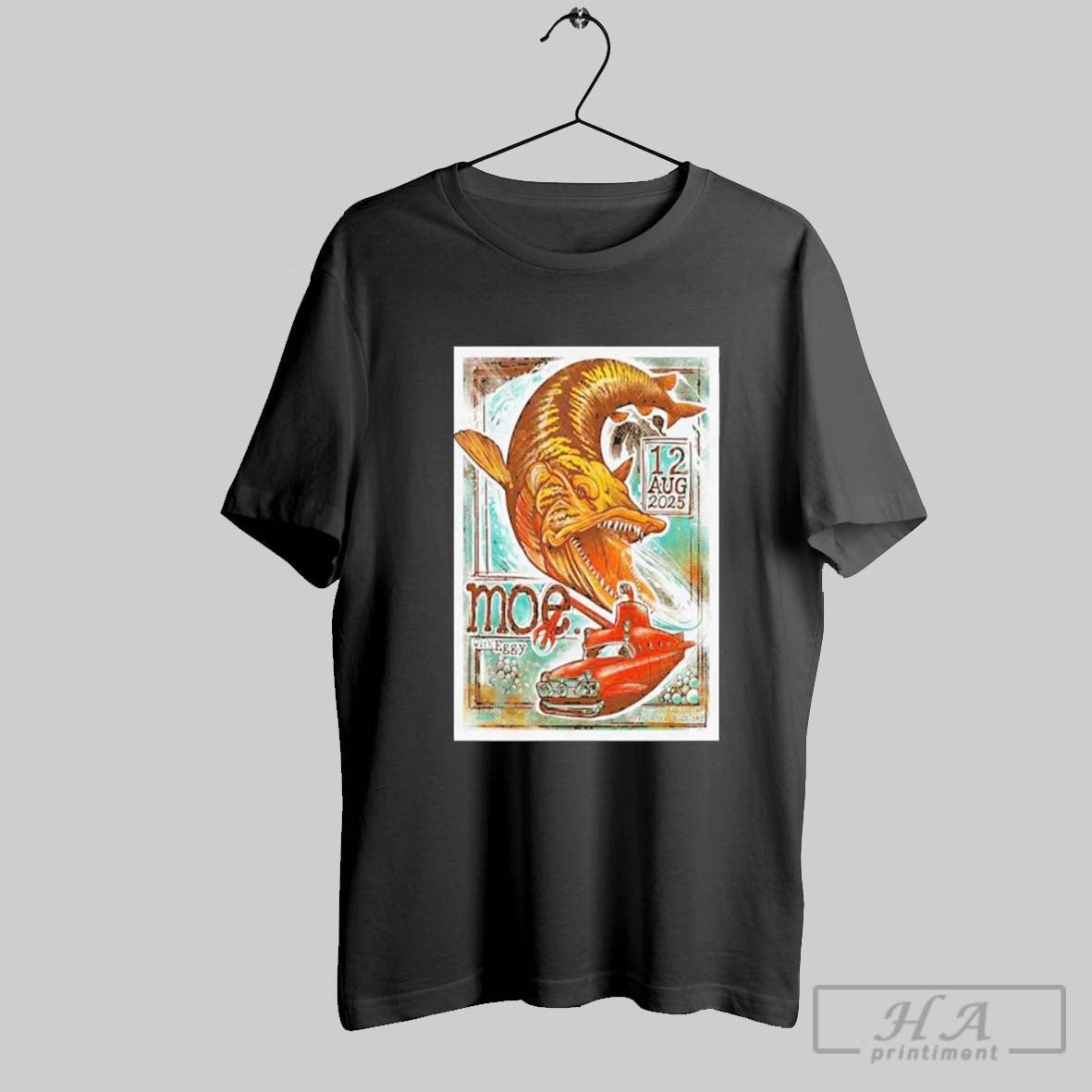 Original Moe With Eggy Aug 12 2025 Corson Auditorium - Adult & Kids T-Shirts, Sweatshirts & Hoodies apparel design preview 1