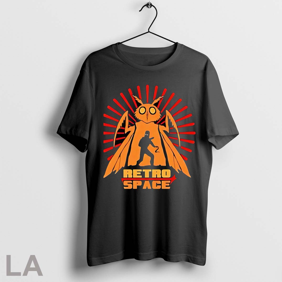 Original Mothman Retro Space Monster - Adult & Kids T-Shirts, Sweatshirts & Hoodies apparel design preview 1