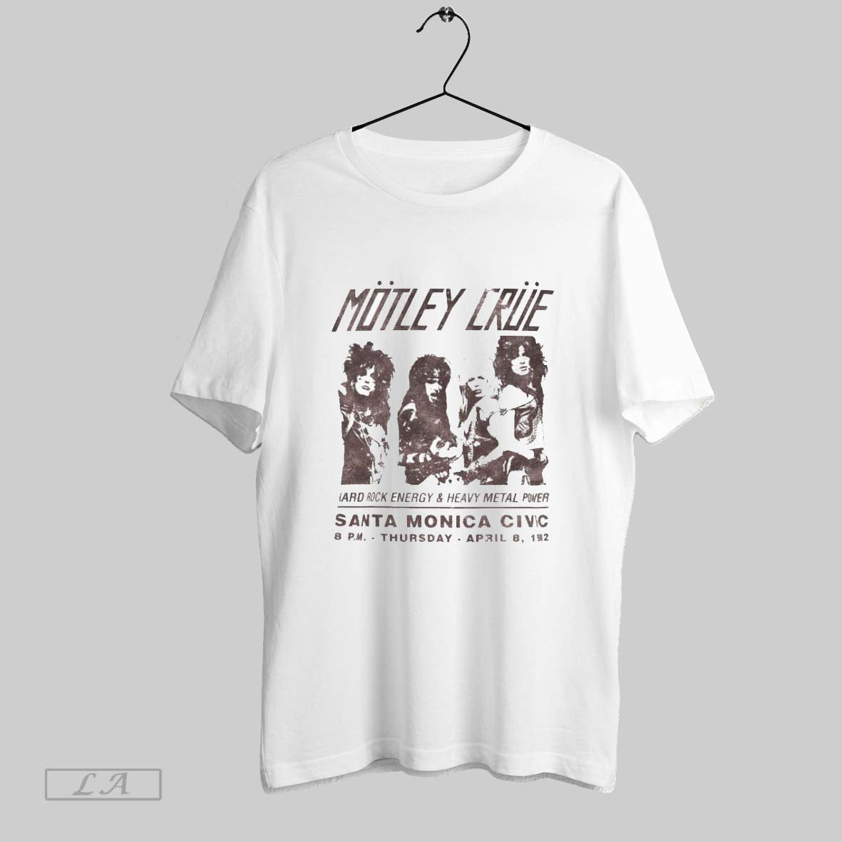 Original Motley Crue Santa Monica Civic - Adult & Kids T-Shirts, Sweatshirts & Hoodies apparel design preview 1