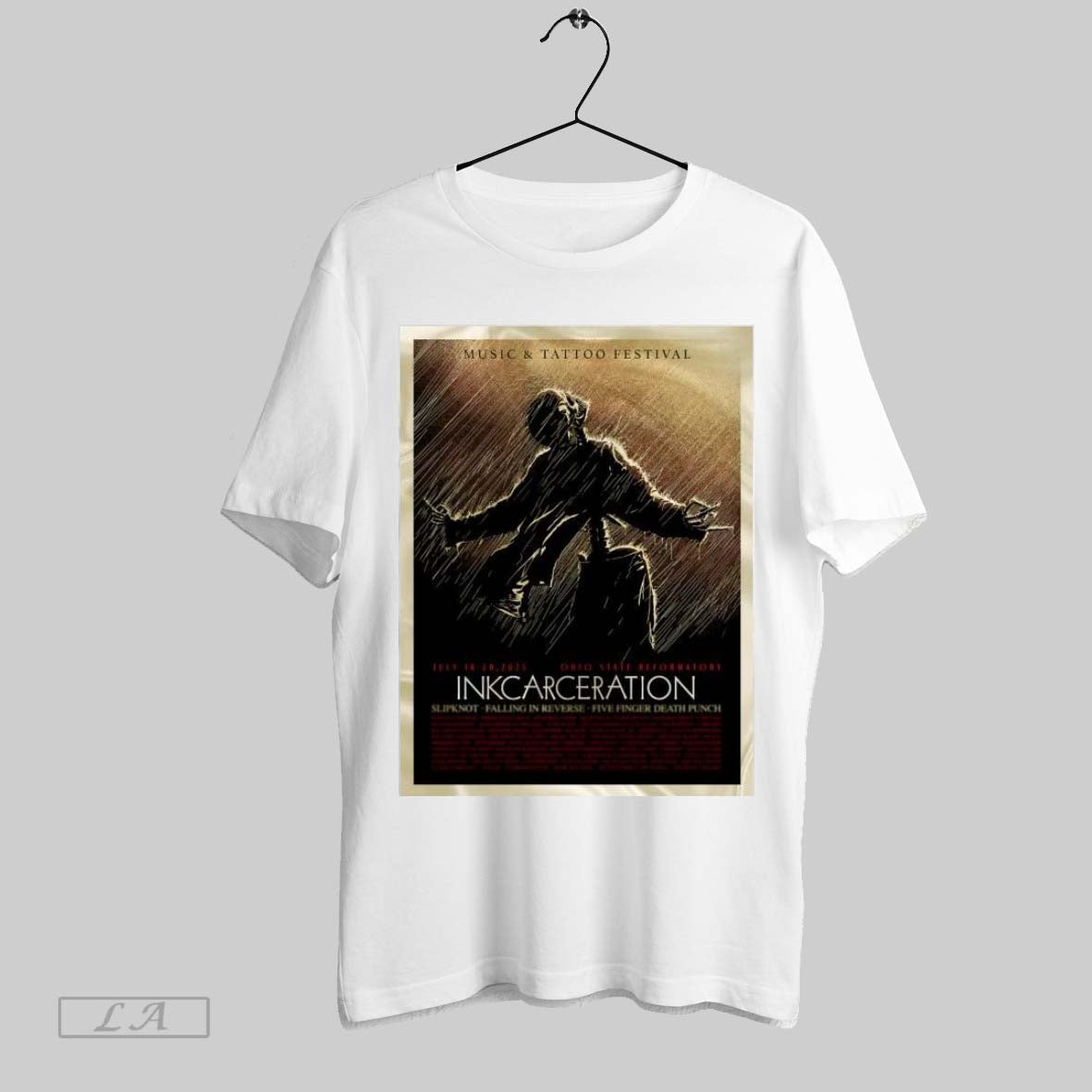 Original Music Tattoo Festival Inkcarceration 2025 - Adult & Kids T-Shirts, Sweatshirts & Hoodies apparel design preview 1