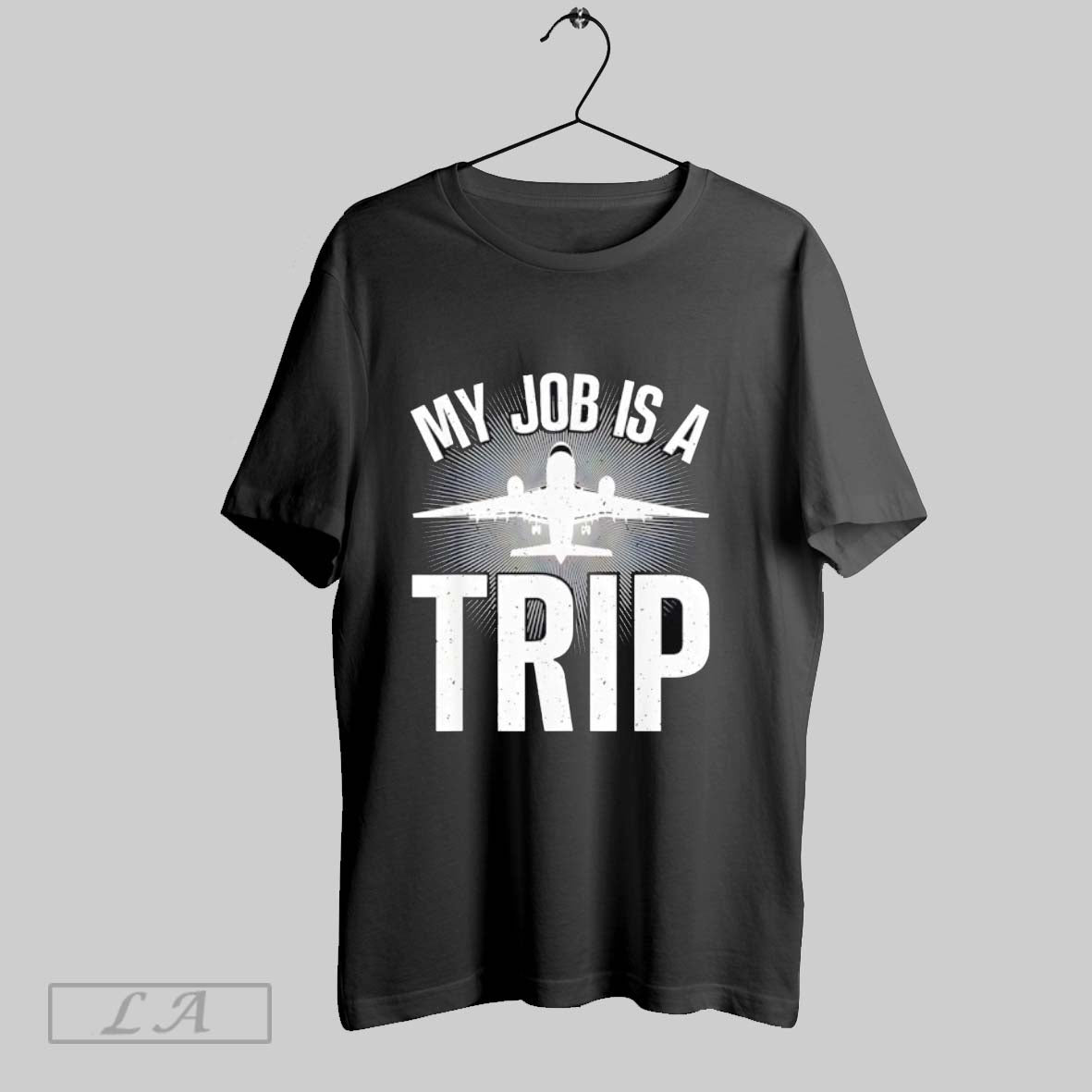 Original My Job Is A Trip Flight Attendant - Adult & Kids T-Shirts, Sweatshirts & Hoodies apparel design preview 1