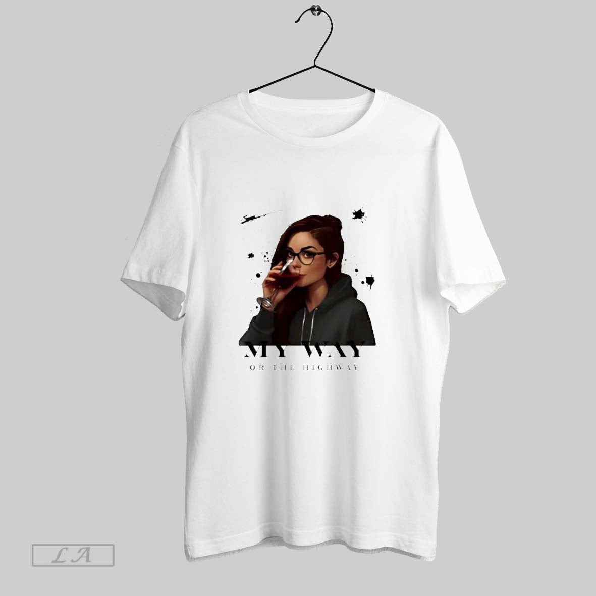 Original My Way Or The Highway Female Casual Girl - Adult & Kids T-Shirts, Sweatshirts & Hoodies apparel design preview 1