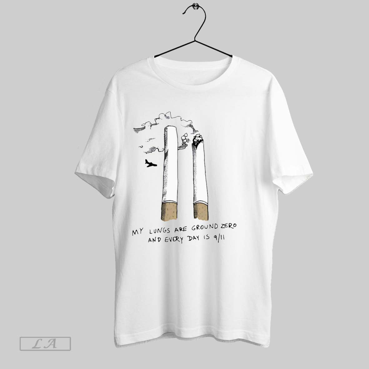 Original My Lungs Are Ground Zero And Every Day Is 9 - Adult & Kids T-Shirts, Sweatshirts & Hoodies apparel design preview 1