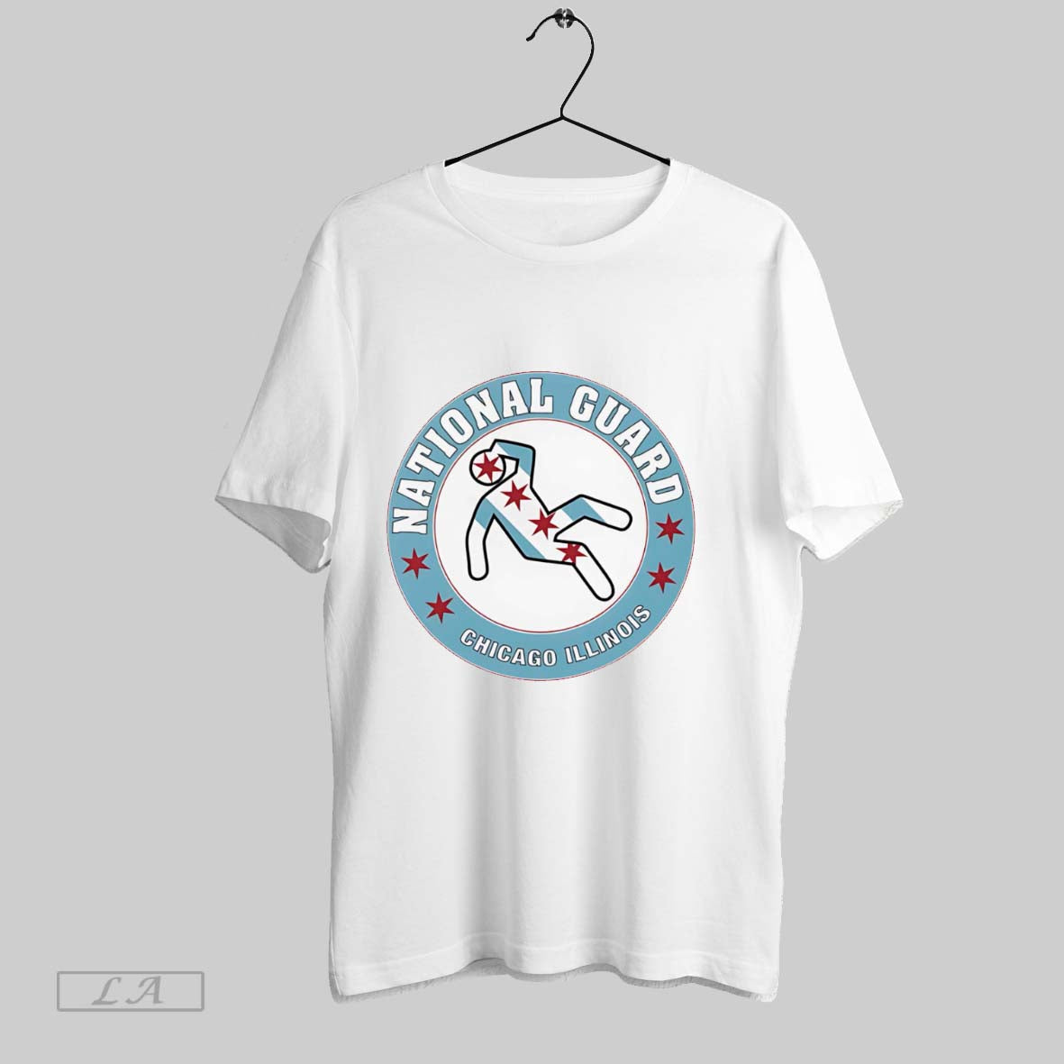 Original National Guard Chicago Illinois - Adult & Kids T-Shirts, Sweatshirts & Hoodies apparel design preview 1