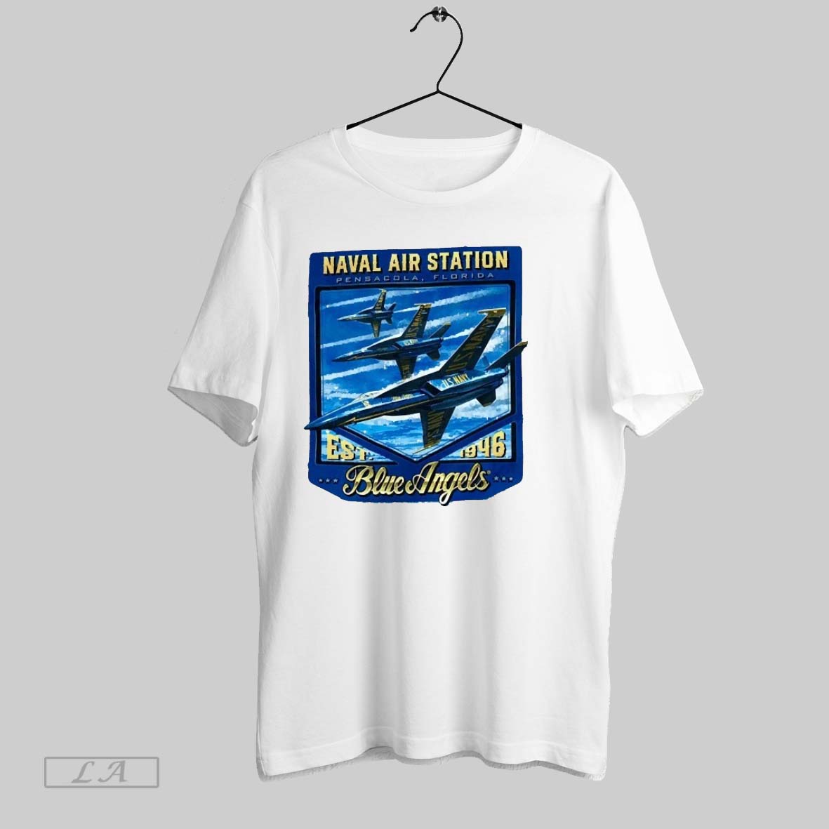 Original Naval Air Station Blue Angels Pensacola - Adult & Kids T-Shirts, Sweatshirts & Hoodies apparel design preview 1