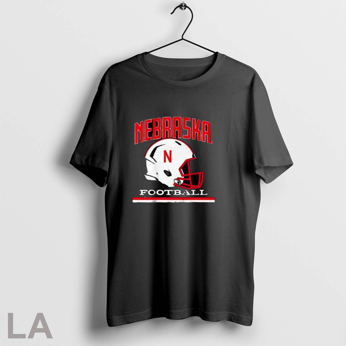 Original Nebraska Football Classic Helmet Logo - Adult & Kids T-Shirts, Sweatshirts & Hoodies apparel design preview 1