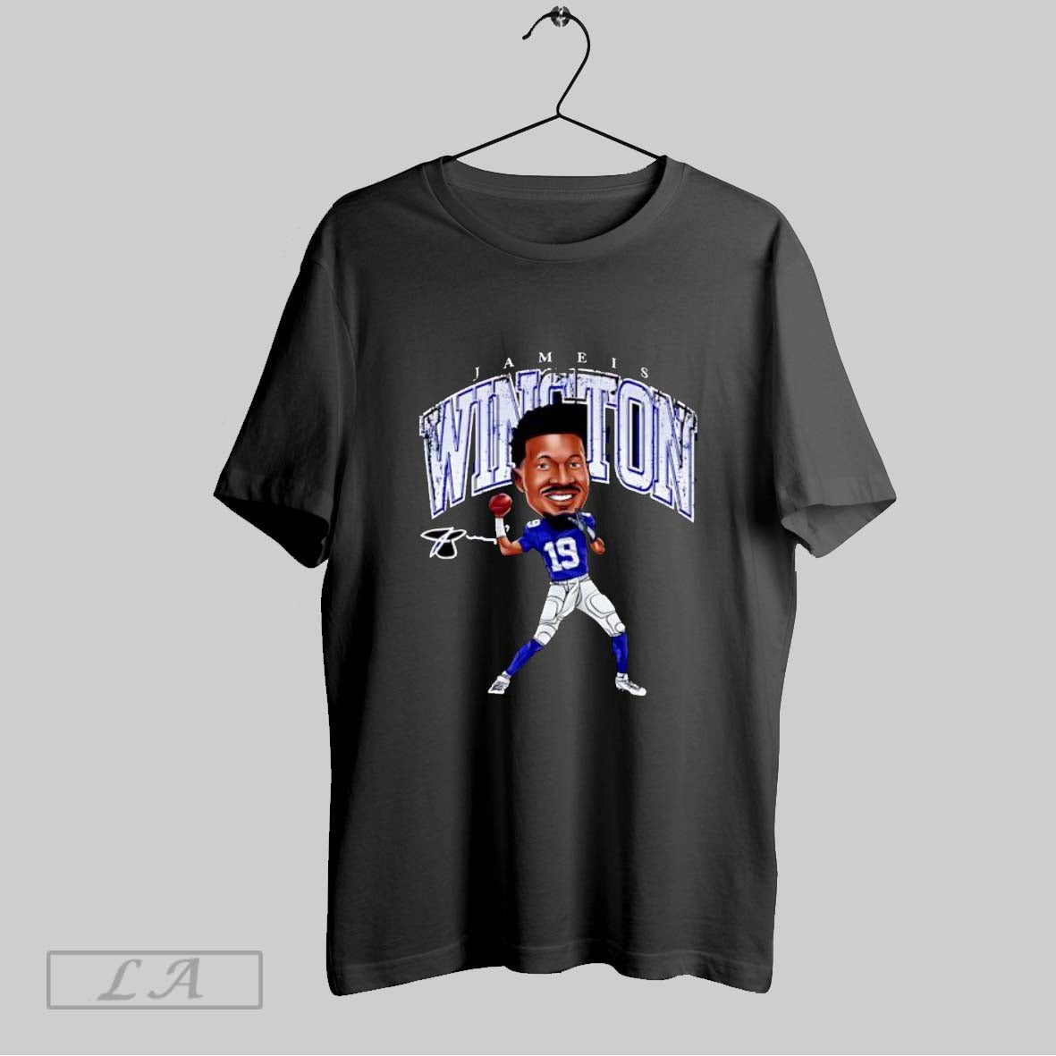 Original New York Giants Jameis Winston Cartoon - Adult & Kids T-Shirts, Sweatshirts & Hoodies apparel design preview 1
