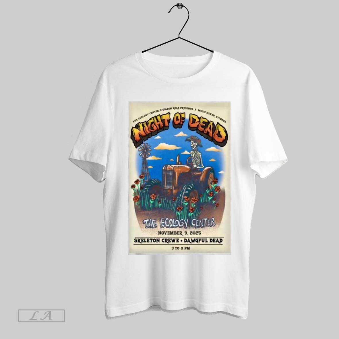 Original Night Of Dead The Ecology Center On 11 - Adult & Kids T-Shirts, Sweatshirts & Hoodies apparel design preview 1
