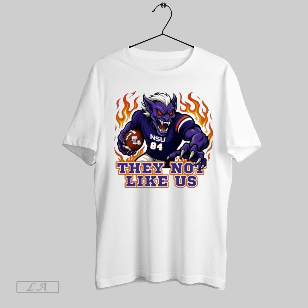 Original Northwestern Demons Gameday They Not Like Us - Adult & Kids T-Shirts, Sweatshirts & Hoodies apparel design preview 1