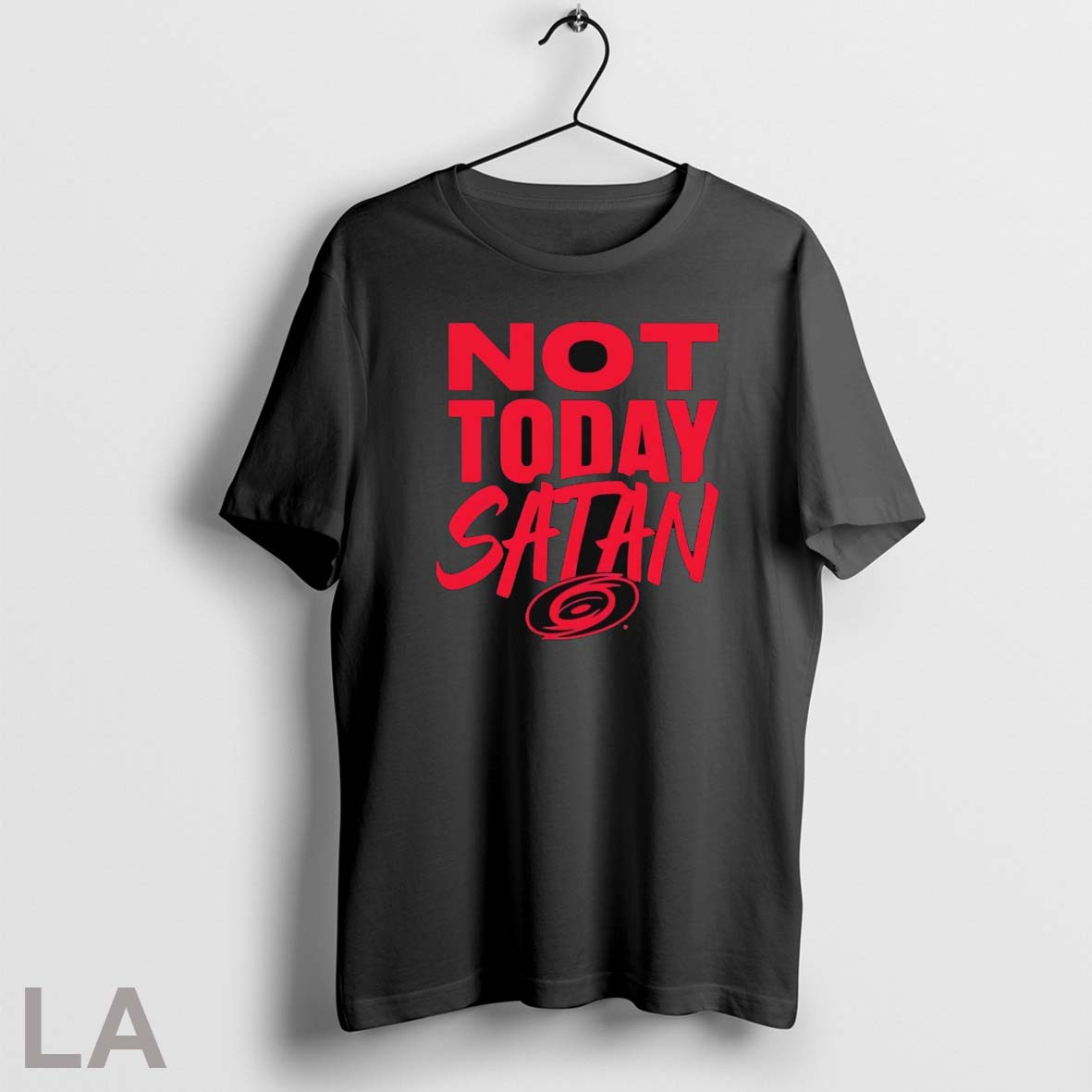 Original Not Today Satan Carolina Hurricanes - Adult & Kids T-Shirts, Sweatshirts & Hoodies apparel design preview 1