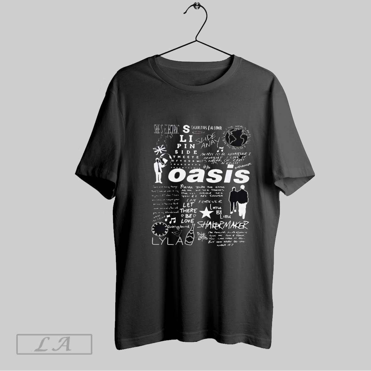 Original Oasis Vintage Retro Lyric Album Song Music - Adult & Kids T-Shirts, Sweatshirts & Hoodies apparel design preview 1