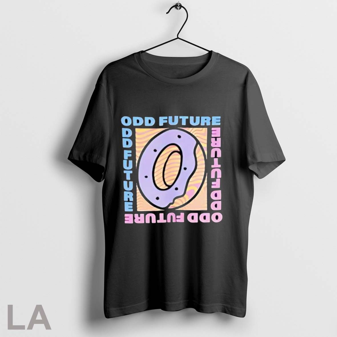 Original Odd Future Donut Logo Looped Hypnotic - Adult & Kids T-Shirts, Sweatshirts & Hoodies apparel design preview 1