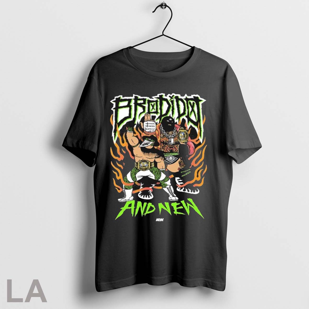 Original Official Brodido And New Aew Champions - Adult & Kids T-Shirts, Sweatshirts & Hoodies apparel design preview 1