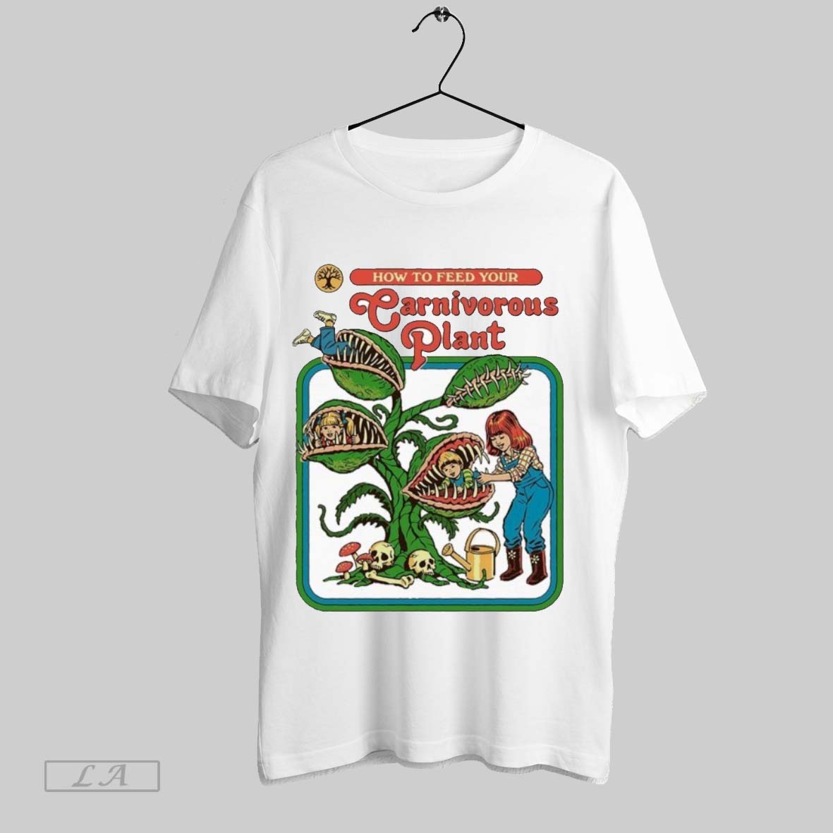 Original Official How To Feed Your Carnivorous Plant - Adult & Kids T-Shirts, Sweatshirts & Hoodies apparel design preview 1